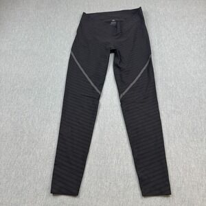 Adidas Leggings Women Large Black Alpha Skin 360 TechFit Compression‎ L/S Tight